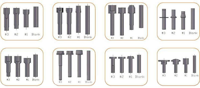 Процесс высадки метизов