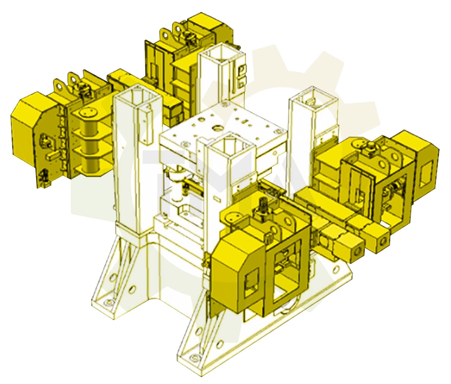 конвейер с шагающей балкой