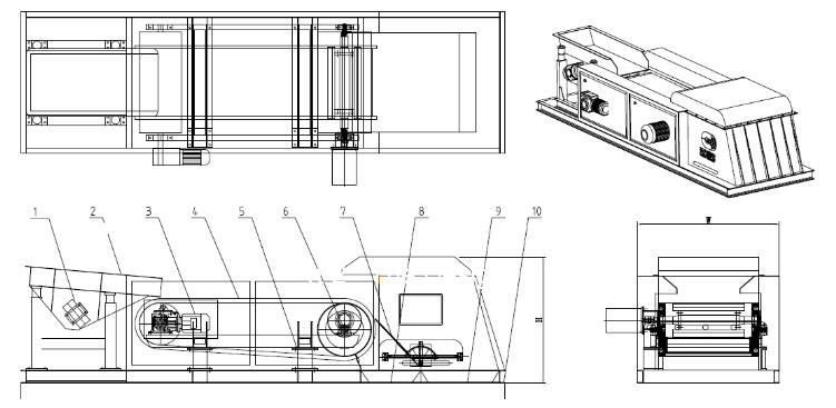 чертёж вихретокового сепаратора