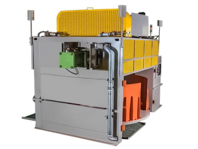 однократный волочильный стан вертикального типа